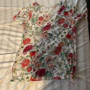 flowered shirt